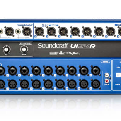 Soundcraft UI24R 24-Channel Rackmount Digital Mixer, with WiFi Router image 1