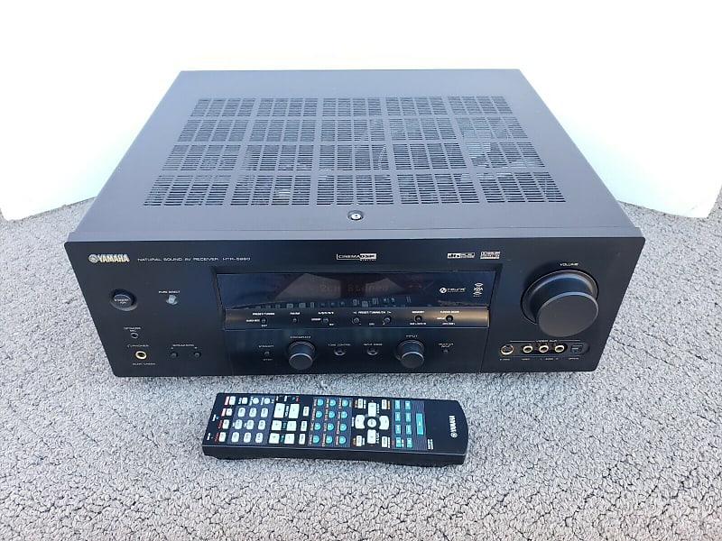 Yamaha HTR5960 7.1 Natural Sound AV 805 Watt Receiver With Reverb
