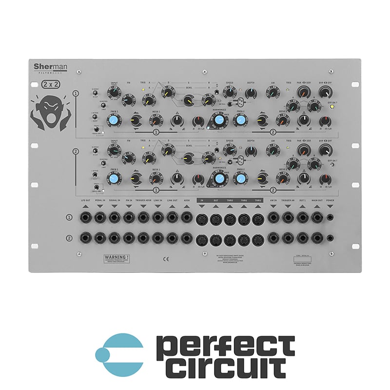 Sherman Filterbank Dual Rack 2x2 | Reverb