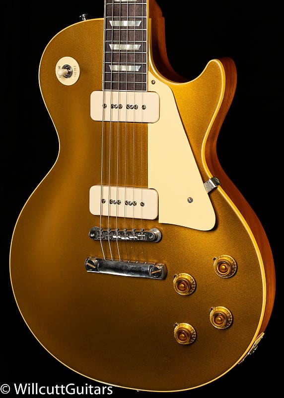 Gibson Custom Shop 1956 Les Paul Goldtop Reissue Double Gold | Reverb
