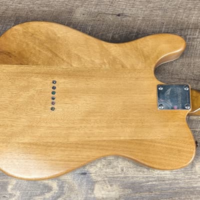MyDream Partcaster Custom Built - Green Natural Thinline Lollar image 8