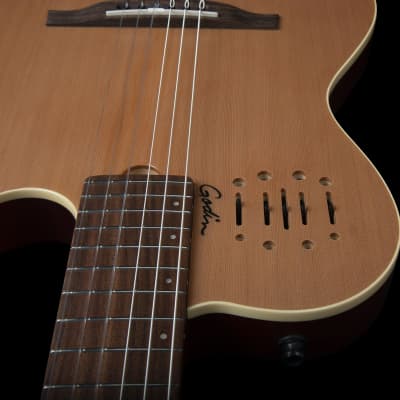 Godin 035045 MultiAc Nylon Encore Natural SG 6 String RH Acoustic Electric Guitar MADE In CANADA image 12