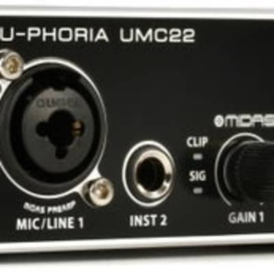 Behringer U-Phoria UMC22 USB Audio Interface | Reverb