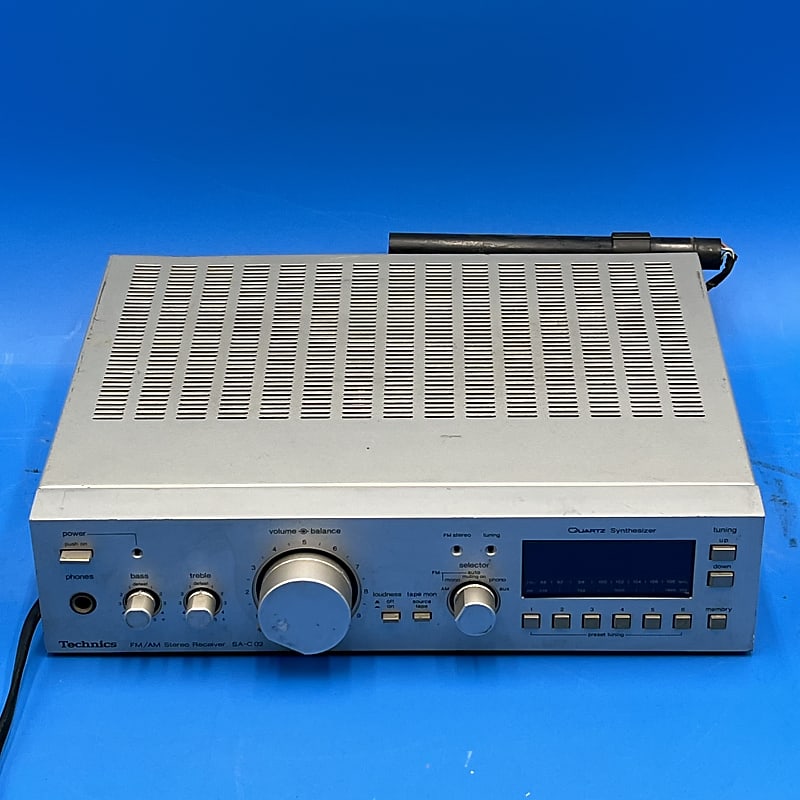Technics SA-C 02 FM/AM STEREO RECEIVER | Reverb