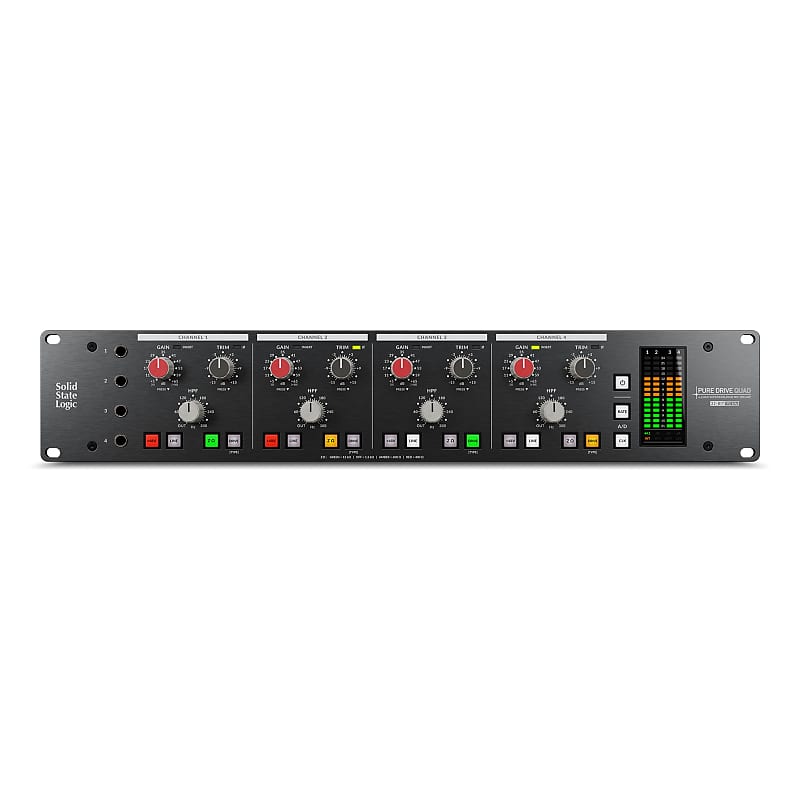 SSL Solid State Logic Pure Drive Quad - Studio Preamp  			