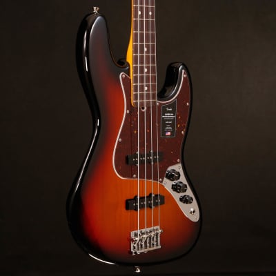 Fender American Professional II Jazz Bass, Rosewood Fb, 3-Color SB image 3