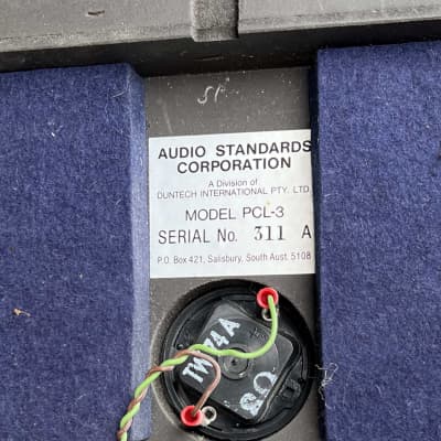 Duntech PCL-3 Speakers Audio Standards Corporation - John Dunlavy image 6
