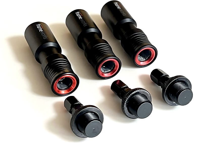 Gator Frameworks Quick Release Microphone Adapter Black Reverb