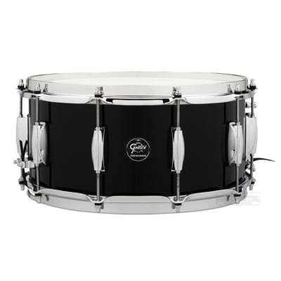 Gretsch Renown Snare Drum 14x.6.5 Piano Black image 1