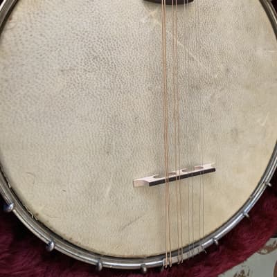 Bruno Vintage banjo mandolin with case  1920s image 4