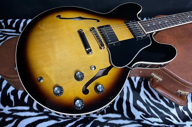 2023 Gibson ES-335 Dot Vintage Burst - 7.8lbs - Authorized Dealer- In Stock Ready to Ship! #G00708 - OPEN BOX - SAVE BIG! image 1