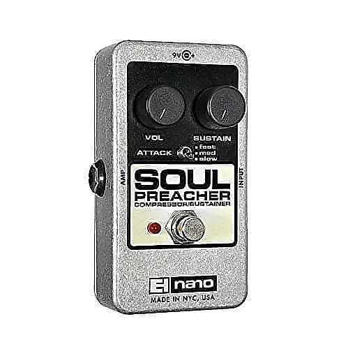 Electro-Harmonix Soul Preacher Nano Compressor/Sustainer, w/BONUS image 1