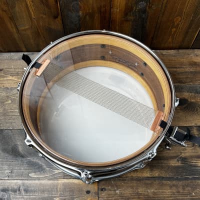 Woods 3ply Walnut 14x5.5 Snare Drum - Natural image 7