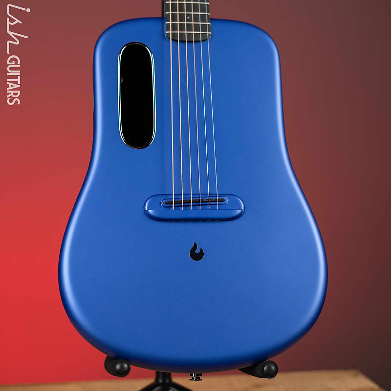 Lava Music Lava ME 3 Smart Acoustic Guitar 36” Blue w/ Space Bag image 1