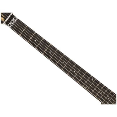 Open Box EVH Wolfgang Special Satin Striped Electric Guitar - Black/Yellow image 3