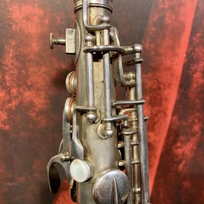 Conn 1928 New Wonder II Silver Plated Alto Saxophone (Carle Place, NY)  (TOP PICK) image 10