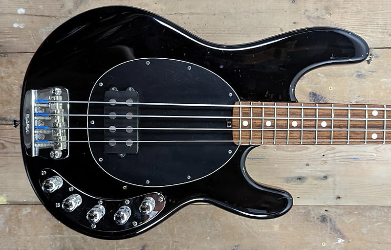 Music Man Stingray H & Piezo 2000 Black | Reverb