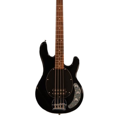 Glen Burton GBMM1-BK Rock Solid Body Basswood Top 4-String Electric Bass Guitar w/Bag, Cable & Strap image 1