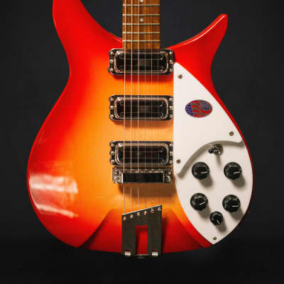 Rickenbacker 350V63 Liverpool Fireglo Electric Guitar image 3