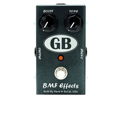 BMF Effects GB Boost (Germanium Booster) Limited Edition - Mullard Gold 