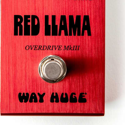 Way Huge Smalls Red Lama Overdrive MKII Effects Pedal image 1
