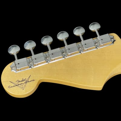 2022 Fender Stratocaster 1955 Custom Shop '55 Reissue Strat NOS ~ Wide Fade 2-Tone Sunburst image 9