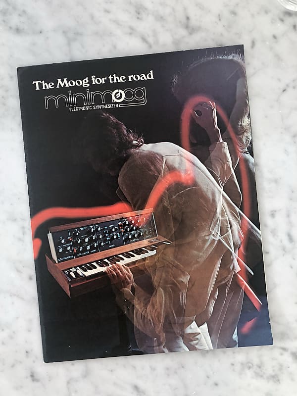 Moog Mini moog brochure catalog  1974 image 1
