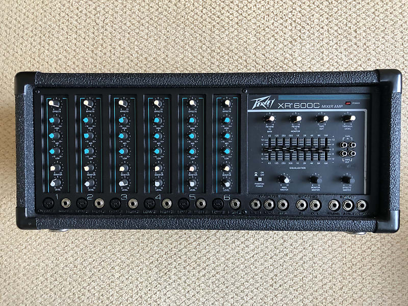 Peavey XR 600C Mixer Amp Reverb UK