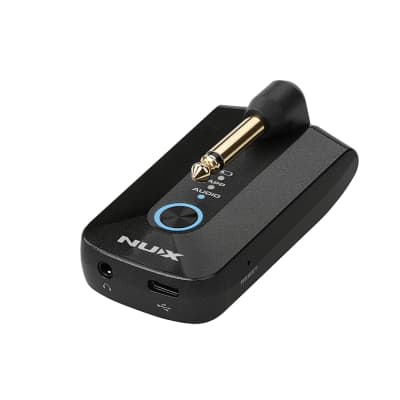 New NUX MP-3 Mighty Plug Pro Guitar & Bass Amp Modeling Heaphone Amplug image 9