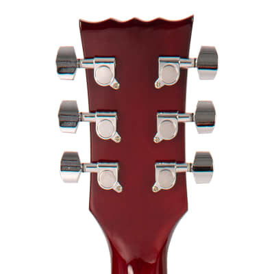 Vintage V10 Coaster Series Electric Guitar Pack ~ Wine Red image 9