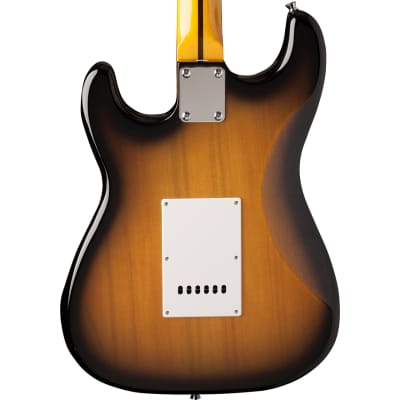 Oscar Schmidt OS-300-TS Double Cutaway Solid-Body Electric Guitar, Tobacco Sunburst image 4