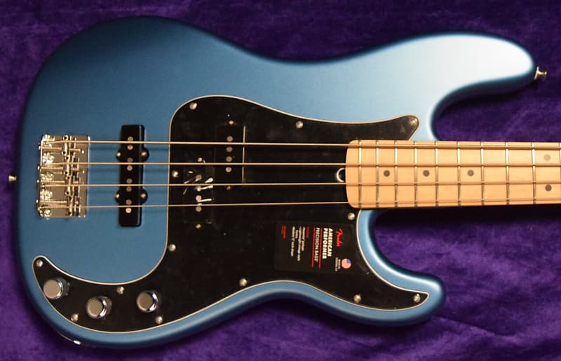 Fender American Performer Precision, Lake Placid Blue/Maple. *Factory Cosmetic Flaws = Save $ image 1
