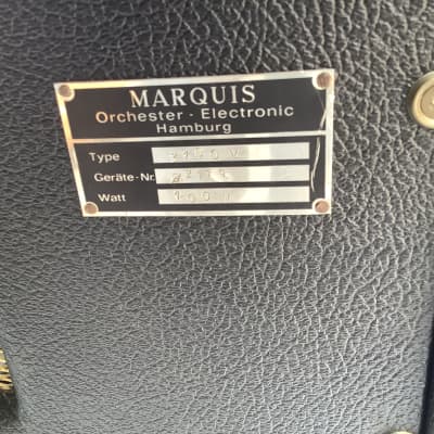 Marquis  Super PA plexi  Jtm style 100 watt marshall clone 60’s vintage image 12