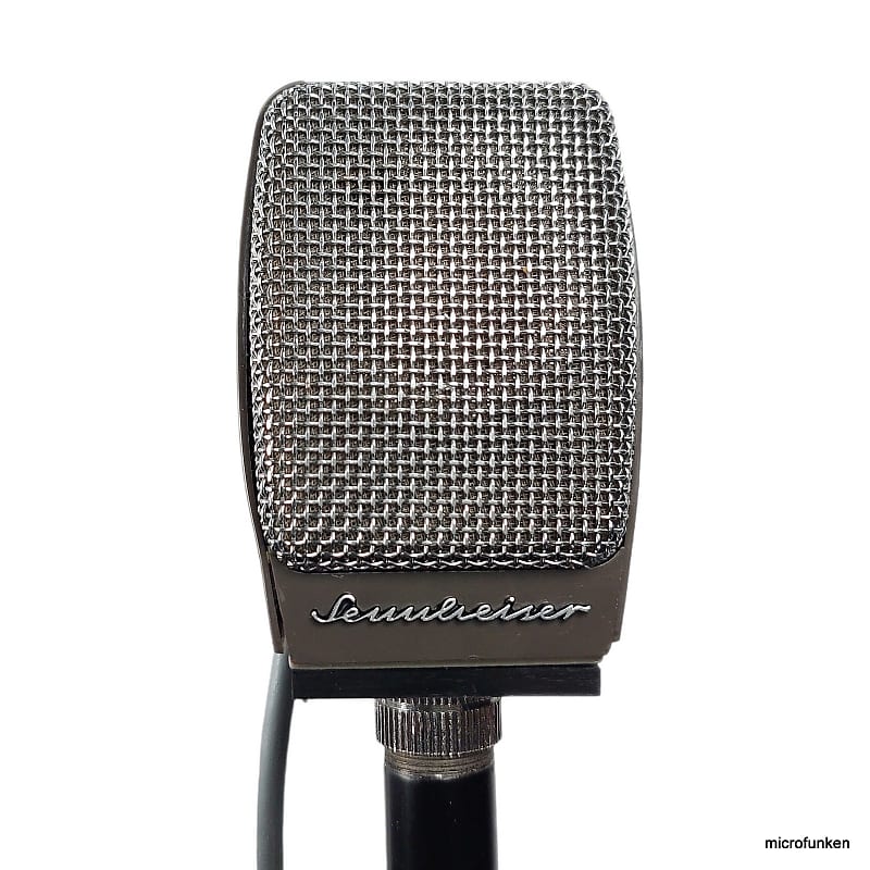 Sennheiser MD407 Serviced 60s Vintage Dynamic Microphone. MD | Reverb