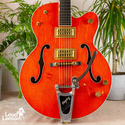 Gretsch 6120-60 Chet Atkins 1996 Orange Japan | Video Demo | Reverb