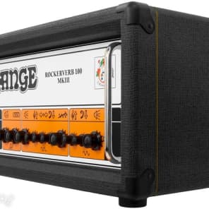 Orange Rockerverb 100 MKIII - 100-watt 2-channel Tube Head - Black image 2