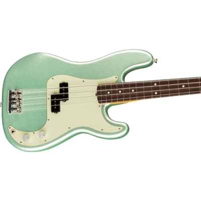 Fender American Professional II Precision Bass®, Rosewood Fingerboard, Mystic Surf Green image 5