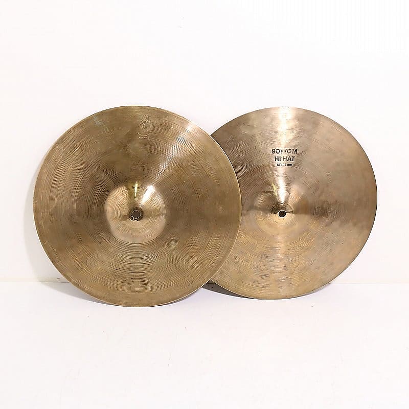 Zildjian 14" K Series "EAK" Hi-Hat Cymbals (Pair) 1982 - 1988 image 1