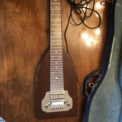 Electromuse Lap Steel Guitar mid 40s to 50s - Brownish red for sale