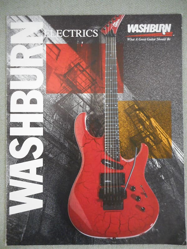 Washburn Guitar Catalog Reverb