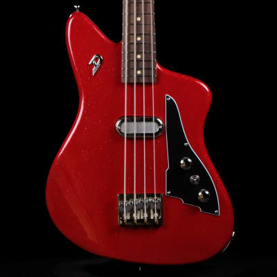 Duesenberg Kavalier Bass Guitar - Red Sparkle image 1