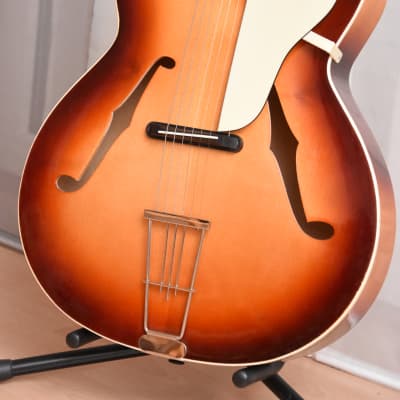 Hopf Archtop – 1950s German Vintage Jazz Guitar / Gitarre image 2