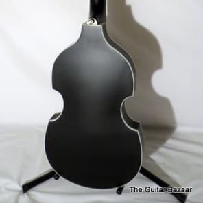 Hofner HCT-500 Contemporary Limited Run Violin Bass 2015 Matte Black Unplayed image 9