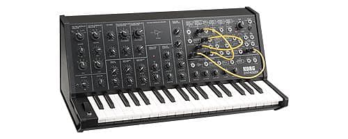 Korg MS-20 MINI 37-Key Monophonic Analog Synthesizer (Black)(New) image 1