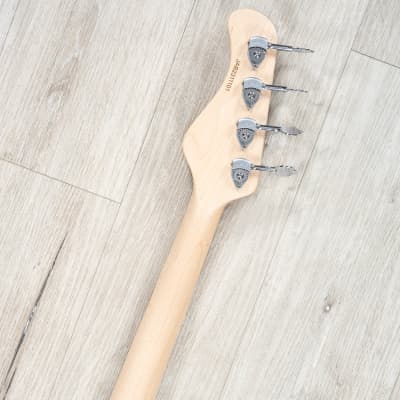 Mayones Jabba Bassic 4 Bass, Maple Fretboard, Trans Natural Black Burst Matt image 10