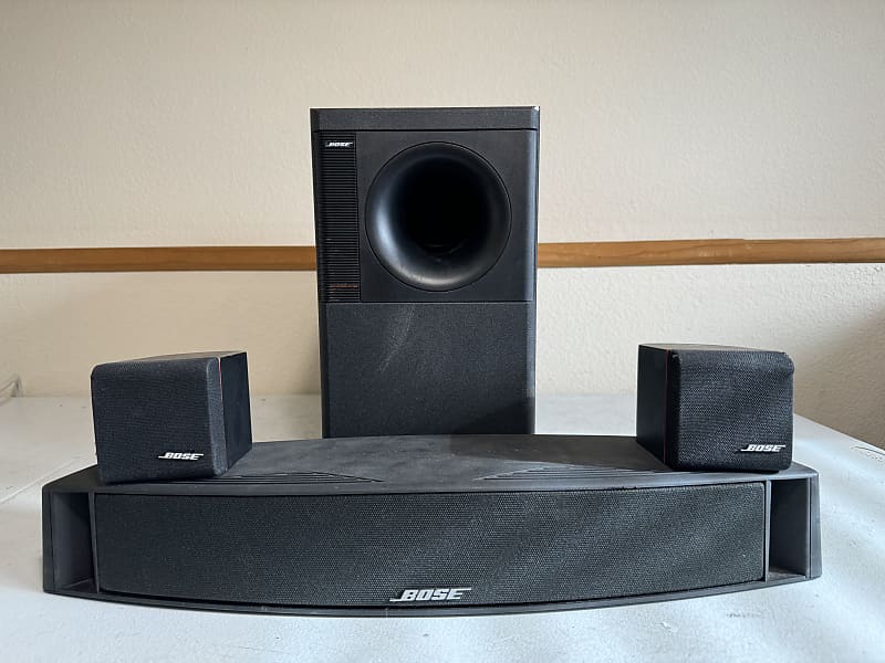 Bose Acoustimass Speaker System Audiophile Home Theater Center Sub Home  Audio