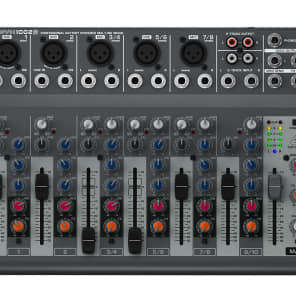 Behringer Xenyx 1002B 10-Input Battery Powered Portable Mixer | Reverb