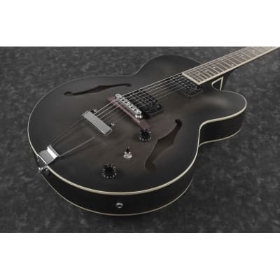IBANEZ - AF55 TRANSPARENT BLACK FLAT - Guitare électrique image 4