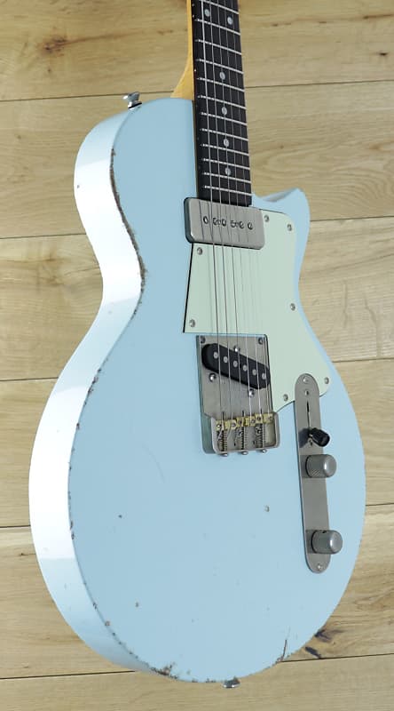 2014 Fano Alt De Facto SP6 Electric Guitar Heavy Distress