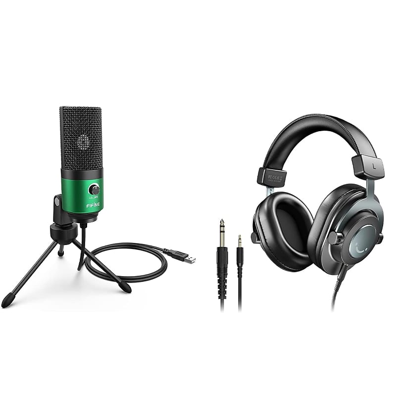 USB Gaming Microphone Streaming Podcast PC Microphone Condenser Mic Kit  with Flexible Arm for Skype r Gaming Recording Singing PS4 Computer  Studio Laptop 